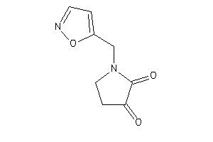Image of 1-(isoxazol-5-ylmethyl)pyrrolidine-2,3-quinone
