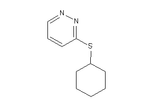 3-(cyclohexylthio)pyridazine