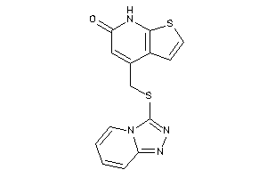 4-[([1,2,4]triazolo[4,3-a]pyridin-3-ylthio)methyl]-7H-thieno[2,3-b]pyridin-6-one