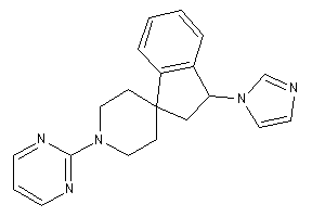 3-imidazol-1-yl-1'-(2-pyrimidyl)spiro[indane-1,4'-piperidine]