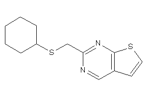 2-[(cyclohexylthio)methyl]thieno[2,3-d]pyrimidine