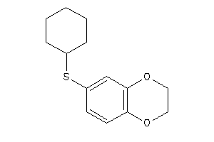 6-(cyclohexylthio)-2,3-dihydro-1,4-benzodioxine