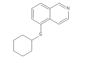 5-(cyclohexylthio)isoquinoline