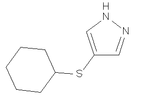 4-(cyclohexylthio)-1H-pyrazole