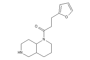 Image of 1-(3,4,4a,5,6,7,8,8a-octahydro-2H-1,6-naphthyridin-1-yl)-3-(2-furyl)propan-1-one