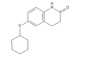 6-(cyclohexylthio)-3,4-dihydrocarbostyril