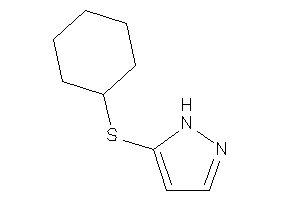 5-(cyclohexylthio)-1H-pyrazole