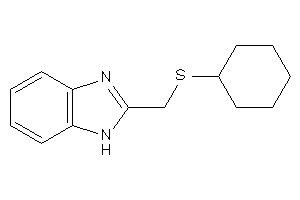 2-[(cyclohexylthio)methyl]-1H-benzimidazole