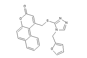 1-[[[4-(2-furfuryl)-1,2,4-triazol-3-yl]thio]methyl]benzo[f]chromen-3-one