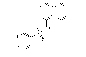 N-(5-isoquinolyl)pyrimidine-5-sulfonamide