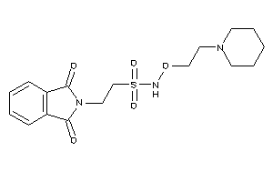 2-phthalimido-N-(2-piperidinoethoxy)ethanesulfonamide