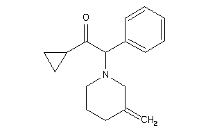 Image of 1-cyclopropyl-2-(3-methylenepiperidino)-2-phenyl-ethanone