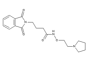 4-phthalimido-N-(2-pyrrolidinoethoxy)butyramide