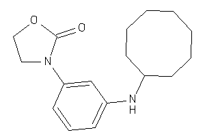 3-[3-(cyclooctylamino)phenyl]oxazolidin-2-one