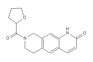 8-(tetrahydrofuran-2-carbonyl)-1,6,7,9-tetrahydropyrido[4,3-g]quinolin-2-one