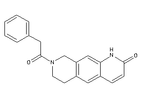 8-(2-phenylacetyl)-1,6,7,9-tetrahydropyrido[4,3-g]quinolin-2-one