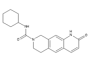 N-cyclohexyl-2-keto-1,6,7,9-tetrahydropyrido[4,3-g]quinoline-8-carboxamide