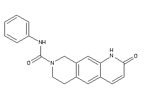 2-keto-N-phenyl-1,6,7,9-tetrahydropyrido[4,3-g]quinoline-8-carboxamide