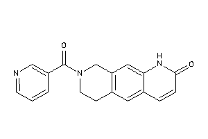 8-nicotinoyl-1,6,7,9-tetrahydropyrido[4,3-g]quinolin-2-one