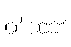 8-isonicotinoyl-1,6,7,9-tetrahydropyrido[4,3-g]quinolin-2-one