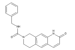 N-benzyl-2-keto-1,6,7,9-tetrahydropyrido[4,3-g]quinoline-8-carboxamide