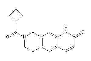 8-(cyclobutanecarbonyl)-1,6,7,9-tetrahydropyrido[4,3-g]quinolin-2-one