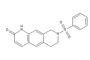 8-besyl-1,6,7,9-tetrahydropyrido[3,2-g]isoquinolin-2-one