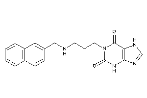 1-[3-(2-naphthylmethylamino)propyl]-7H-xanthine