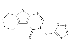 3-(1,2,4-oxadiazol-5-ylmethyl)-5,6,7,8-tetrahydrobenzothiopheno[2,3-d]pyrimidin-4-one