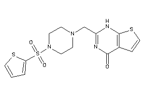 2-[[4-(2-thienylsulfonyl)piperazino]methyl]-1H-thieno[2,3-d]pyrimidin-4-one