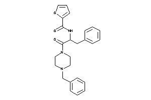 Image of N-[1-benzyl-2-(4-benzylpiperazino)-2-keto-ethyl]-2-furamide