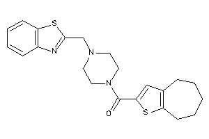 [4-(1,3-benzothiazol-2-ylmethyl)piperazino]-(5,6,7,8-tetrahydro-4H-cyclohepta[b]thiophen-2-yl)methanone