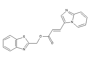 3-imidazo[1,2-a]pyridin-3-ylacrylic Acid 1,3-benzothiazol-2-ylmethyl Ester