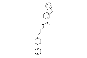 N-[4-(4-phenylpiperazino)butyl]-9H-fluorene-2-carboxamide