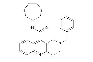 2-benzyl-N-cycloheptyl-3,4-dihydro-1H-benzo[b][1,6]naphthyridine-10-carboxamide