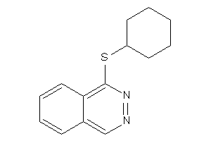 1-(cyclohexylthio)phthalazine
