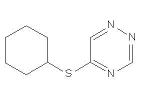 5-(cyclohexylthio)-1,2,4-triazine