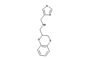 2,3-dihydro-1,4-benzodioxin-3-ylmethyl(thiazol-4-ylmethyl)amine