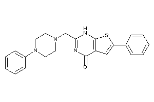 6-phenyl-2-[(4-phenylpiperazino)methyl]-1H-thieno[2,3-d]pyrimidin-4-one