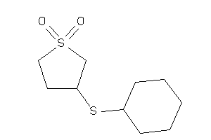 Image of 3-(cyclohexylthio)sulfolane