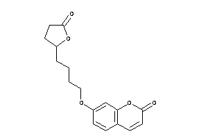 Image of 7-[4-(5-ketotetrahydrofuran-2-yl)butoxy]coumarin