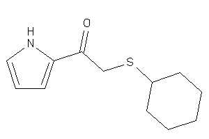 2-(cyclohexylthio)-1-(1H-pyrrol-2-yl)ethanone