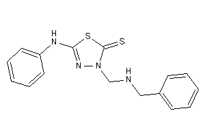 5-anilino-3-[(benzylamino)methyl]-1,3,4-thiadiazole-2-thione