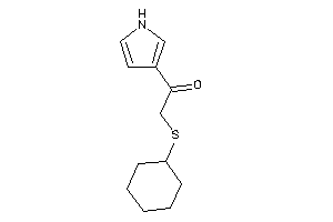 2-(cyclohexylthio)-1-(1H-pyrrol-3-yl)ethanone