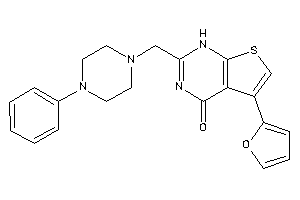 5-(2-furyl)-2-[(4-phenylpiperazino)methyl]-1H-thieno[2,3-d]pyrimidin-4-one