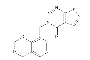 3-(4H-1,3-benzodioxin-8-ylmethyl)thieno[2,3-d]pyrimidin-4-one