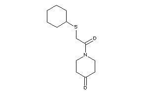 1-[2-(cyclohexylthio)acetyl]-4-piperidone