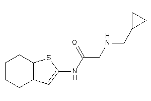 2-(cyclopropylmethylamino)-N-(4,5,6,7-tetrahydrobenzothiophen-2-yl)acetamide