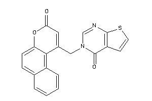 3-[(3-ketobenzo[f]chromen-1-yl)methyl]thieno[2,3-d]pyrimidin-4-one