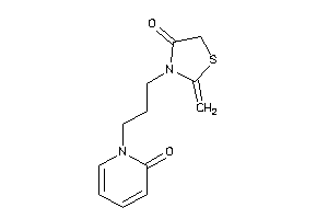 3-[3-(2-keto-1-pyridyl)propyl]-2-methylene-thiazolidin-4-one